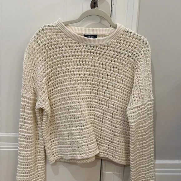 Me and Em
Chunky Cotton Open Stitch Box Sweater
$367 - Picture 7 of 9